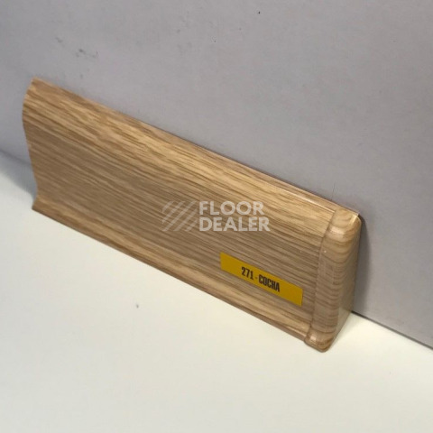 Плинтус Ideal Comfort 55mm Сосна 271 фото 2 | FLOORDEALER